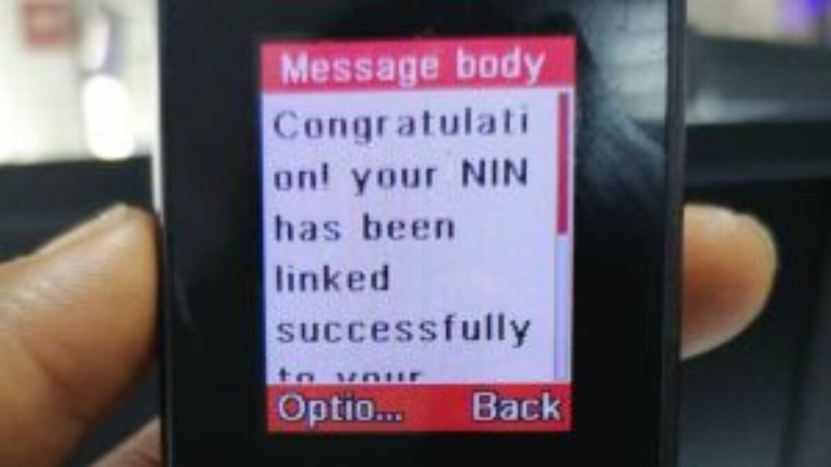 how to link my nin to my sim using mtn